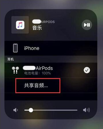 梨树苹果14音频维修点分享iPhone14音频共享设置方法 