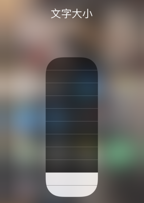 梨树苹果手机维修分享小技巧：在 iPhone 控制中心快速调节字体大小 